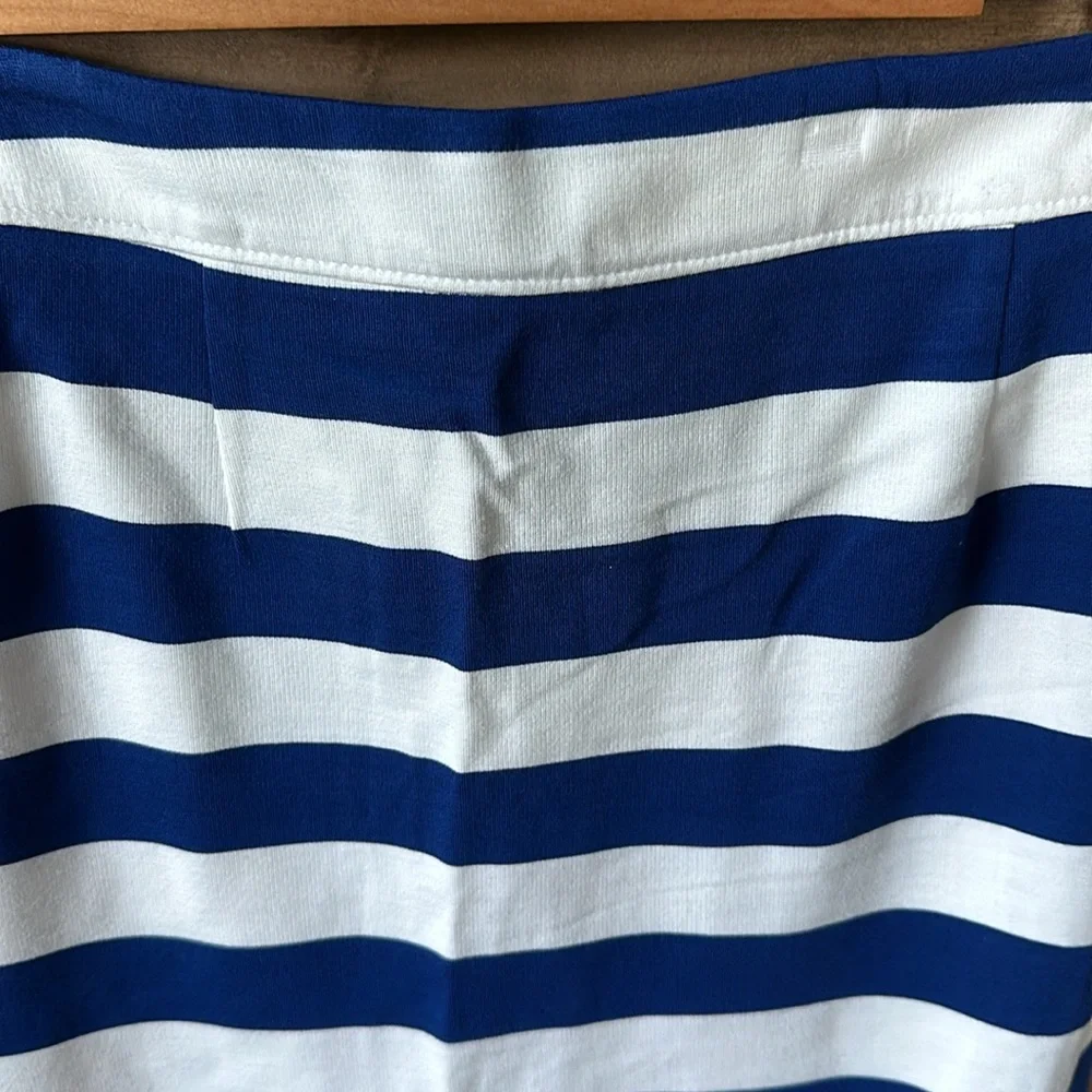 Banana Republic Striped Stretch Pencil Skirt